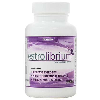 Bcuelov® Estrolibrium – Women's Hormonal Balance, Mood & Energy Support | 30 / 60 / 120 Capsules