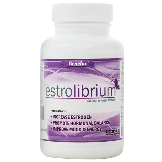 Bcuelov® Estrolibrium – Women's Hormonal Balance, Mood & Energy Support | 30 / 60 / 120 Capsules