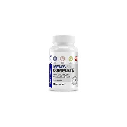 Bcuelov® Men’s 50+ Complete – Daily Multivitamin for Active Men Over 50 | 30 / 60 / 120 Capsules