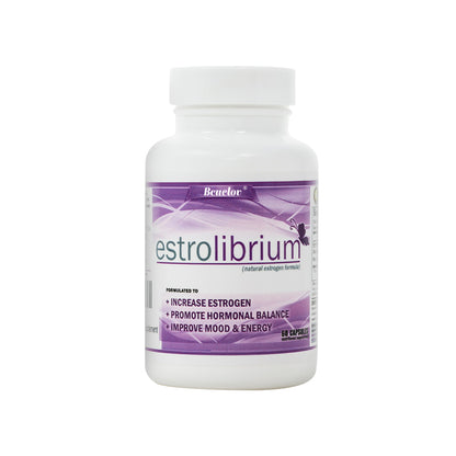 Bcuelov® Estrolibrium – Women's Hormonal Balance, Mood & Energy Support | 30 / 60 / 120 Capsules