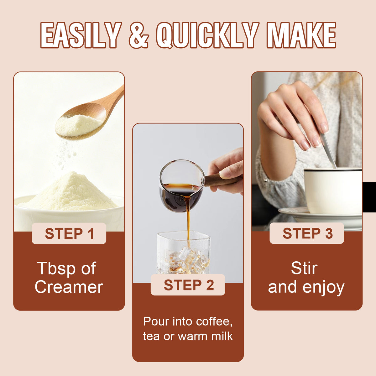 Bcuelov® Superfood Mushroom Creamer Powder – Energy, Focus & Digestion Support