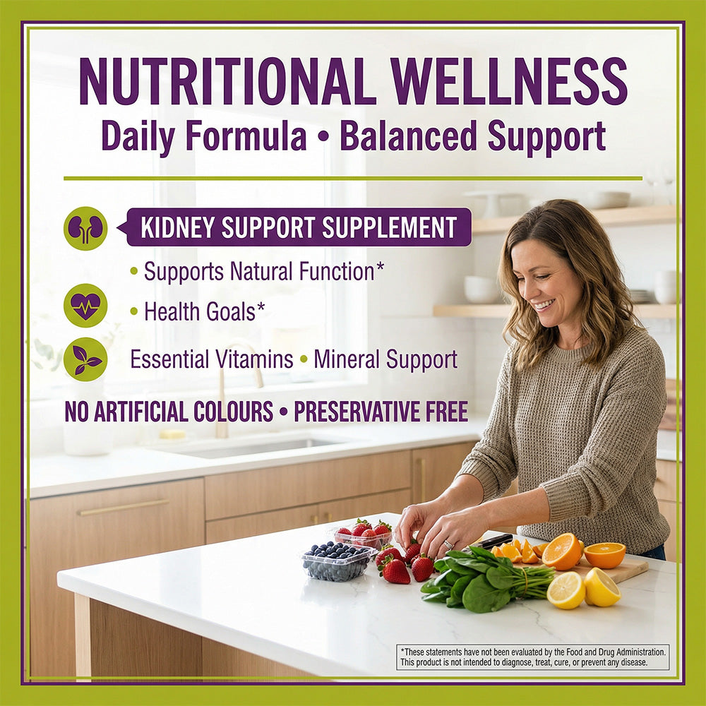 Bcuelov® RenoHelp – Kidney Health Support Capsules | 30 / 60 / 120 Capsules